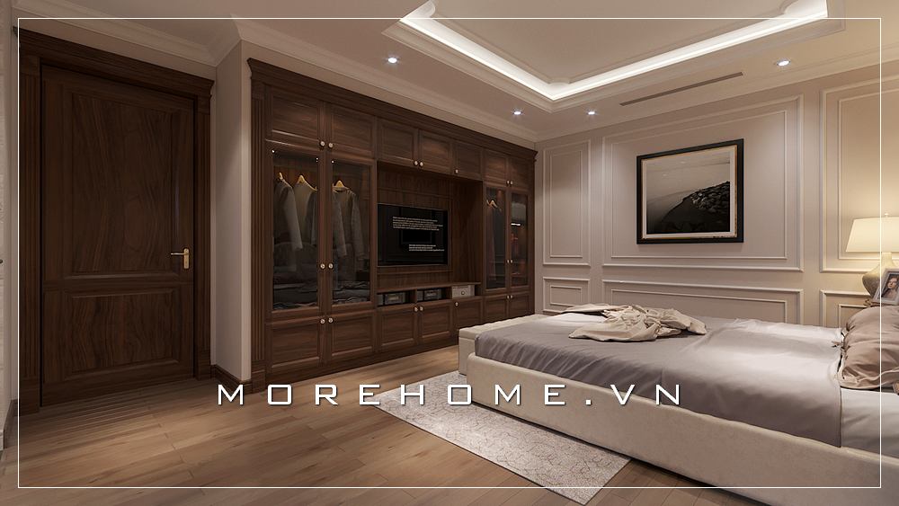 Tủ quần áo biệt thự